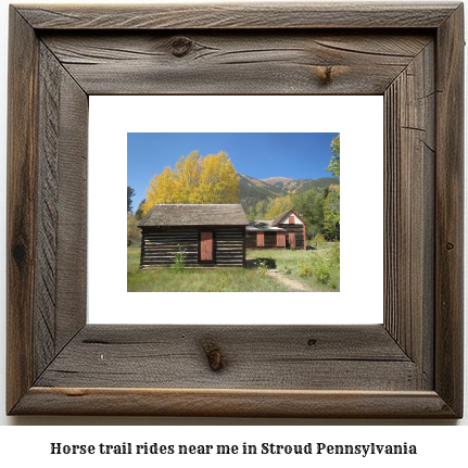 horse trail rides near me in Stroud, Pennsylvania